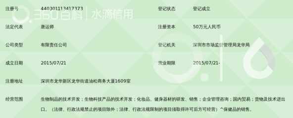 深圳市裕满飞生物科技